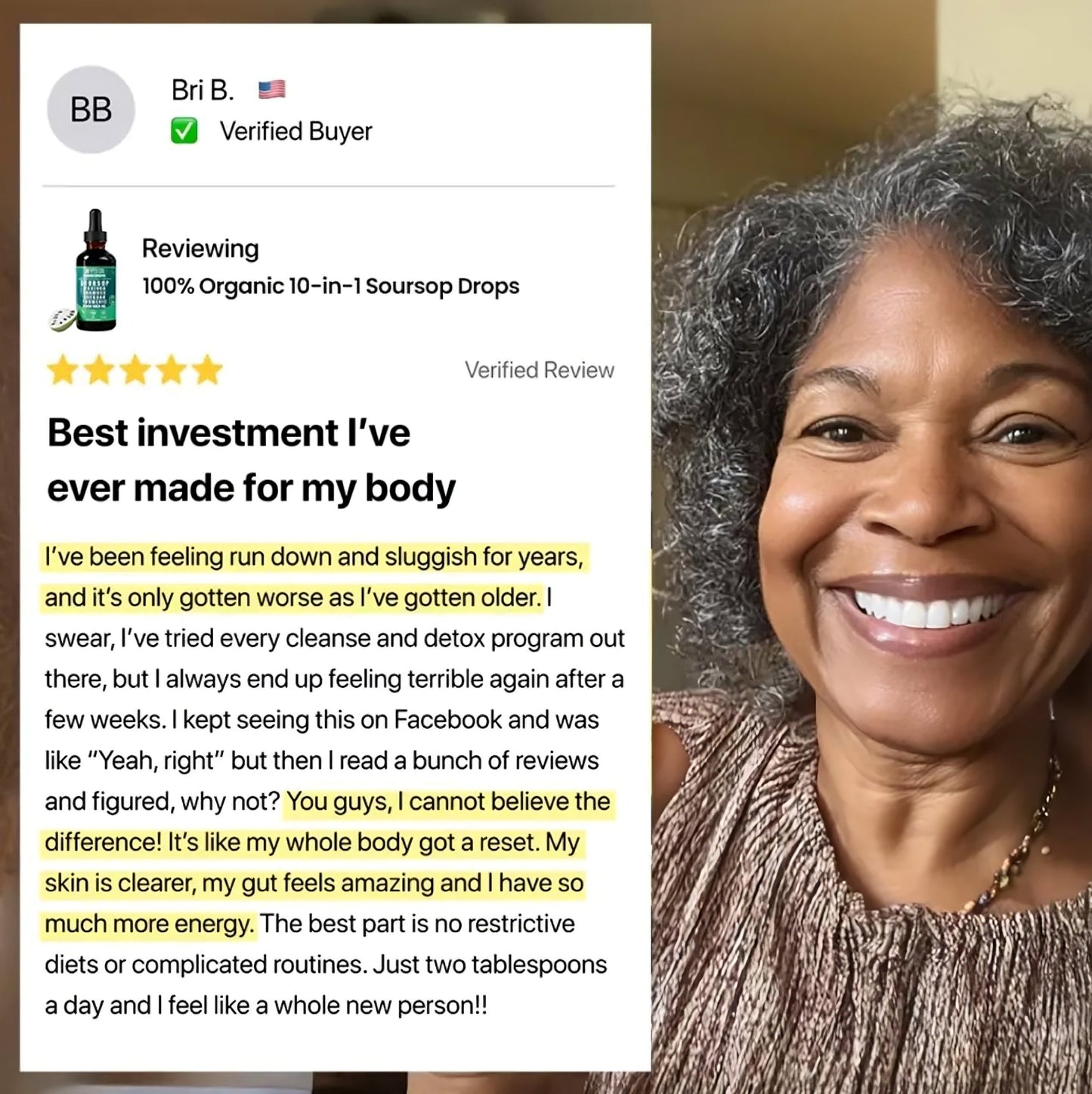 100% Organic 10-in-1 Soursop | Extract Drops